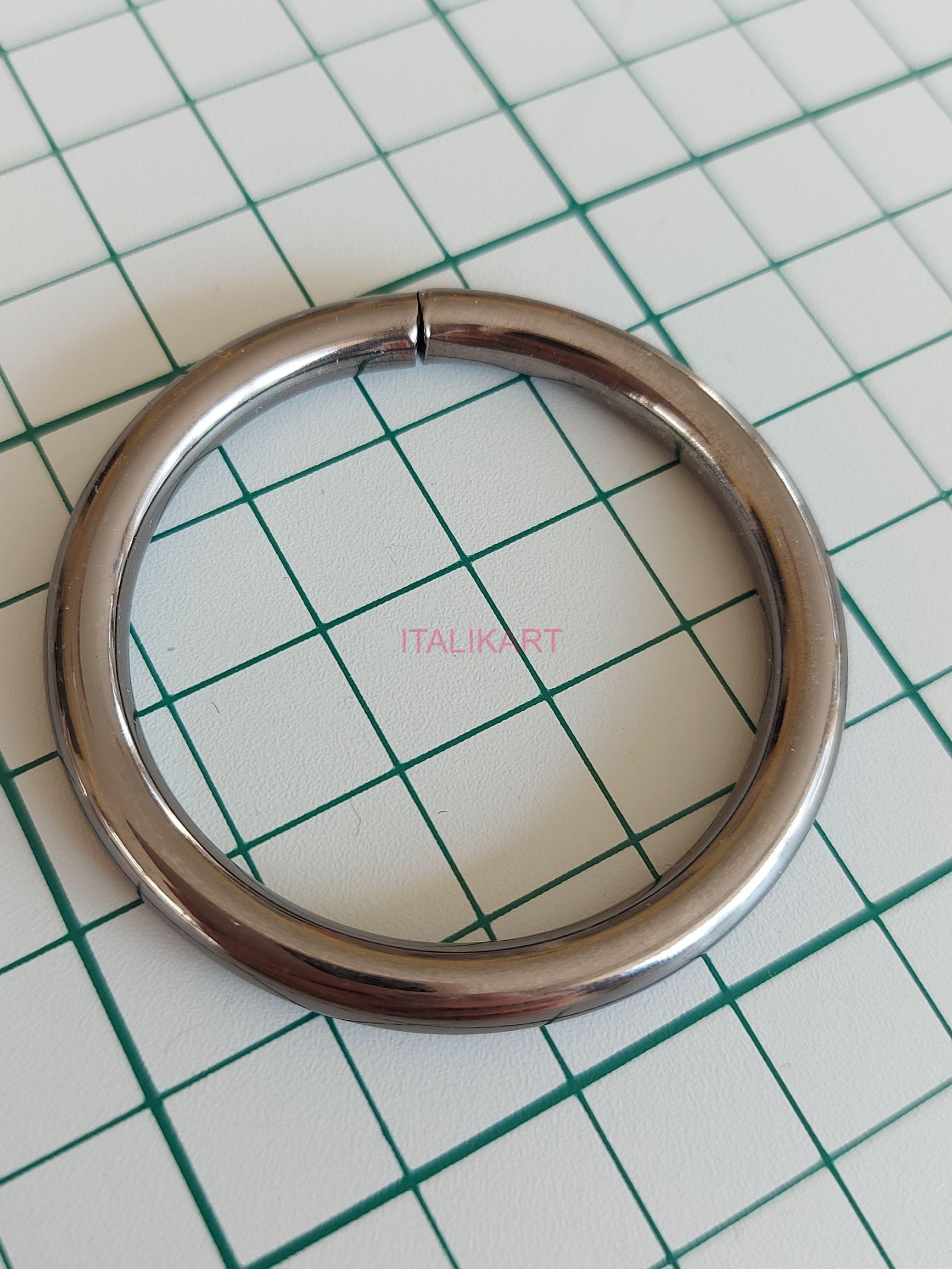 Inel Metalic 4 cm Rotund , Genti Curele Confectii Incaltaminte  